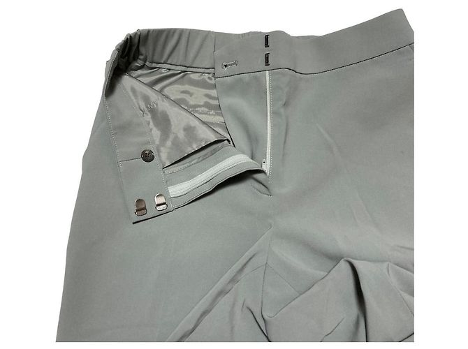 Theory luxe SYCAMORE CAROL Stretch Pants Grün Hellgrün - Ansicht 4