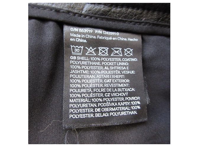 Autre Marque Short aus veganem Leder H&M Edition Schwarz - Ansicht 6