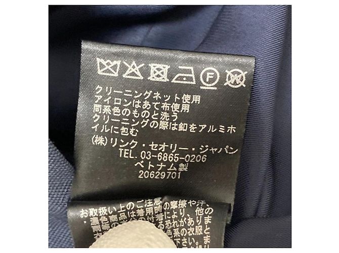 theory OXFORD WOOL BOXY DB JKT Chaqueta de lana Azul Azul marino - vista 6