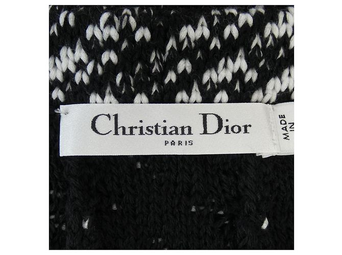 Gonna Christian Dior Nero Bianco - vista 4