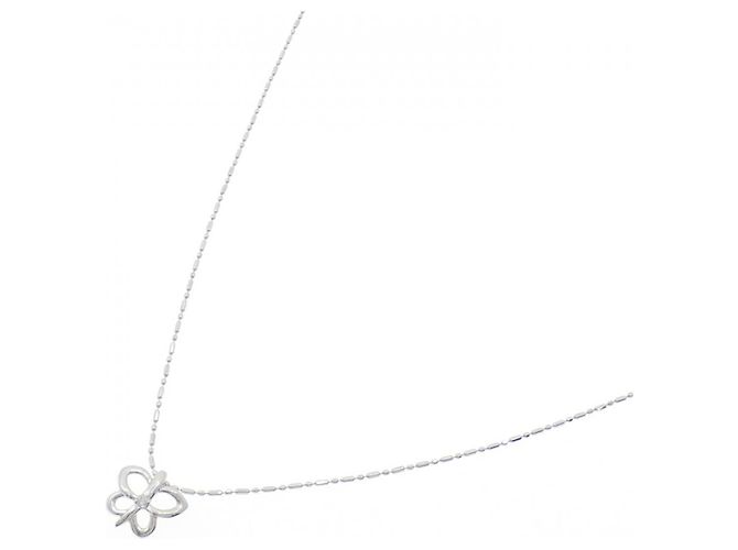 Autre Marque Collana Butterfly in Diamanti Au750 D'oro - vista 2