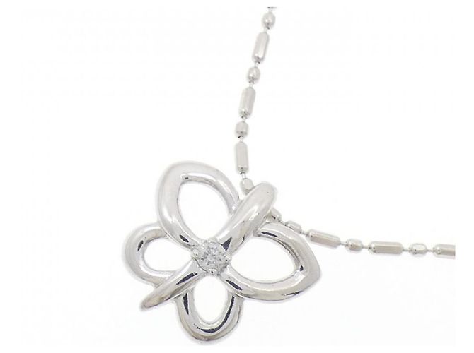 Autre Marque Collana Butterfly in Diamanti Au750 D'oro - vista 3