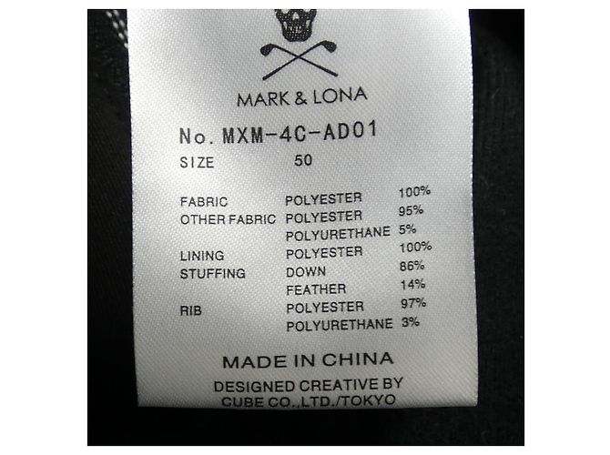 Autre Marque Chaqueta de Plumón MARK&LONA MXM-4C-AD01 Negro - vista 3