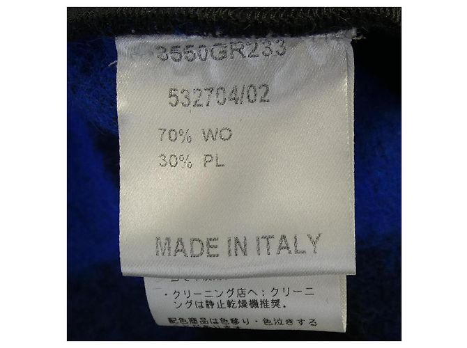 Autre Marque Camicia in cotone Guy Rover Nero Blu - vista 3