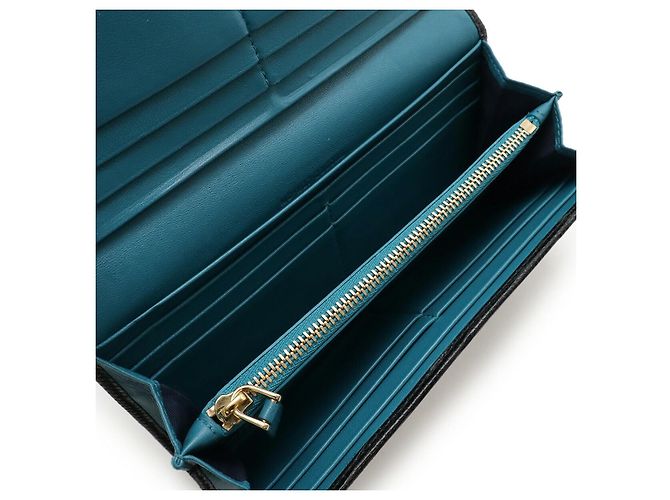Bulgari Bvlgari Bvlgari Lizard Long Wallet Schwarz - Ansicht 5