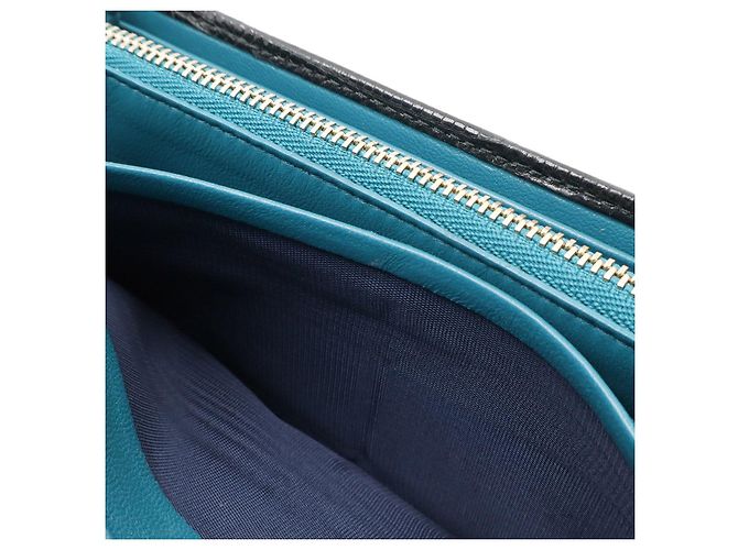 Bulgari Bvlgari Bvlgari Lizard Long Wallet Schwarz - Ansicht 6