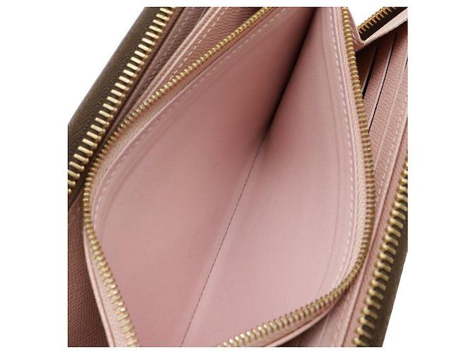 Cartera Zippy Monogram Louis Vuitton Rosa - vista 8