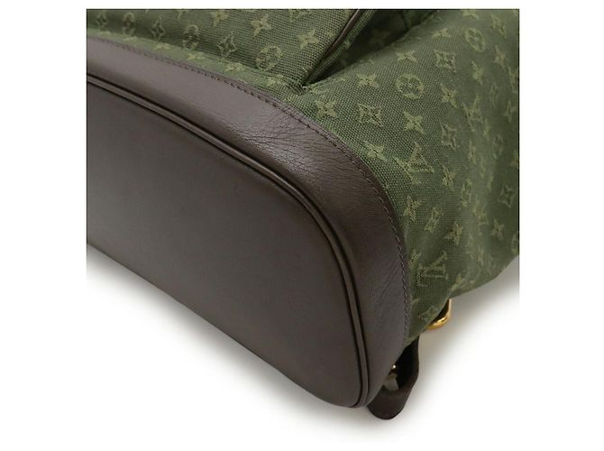 Louis Vuitton Monogram Mini-Rucksack Grün - Ansicht 3