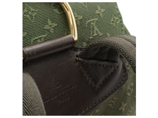 Louis Vuitton Monogram Mini-Rucksack Grün - Ansicht 5