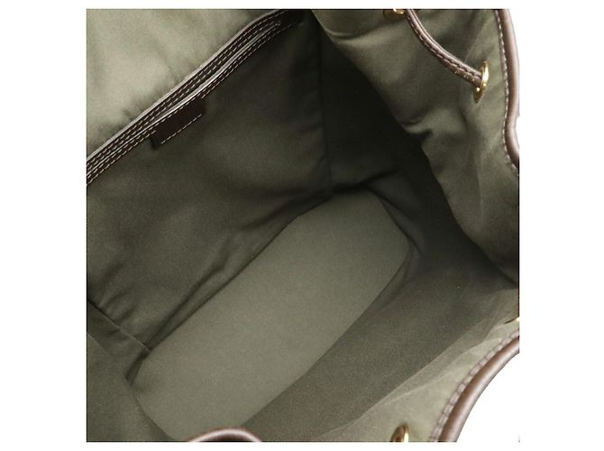 Louis Vuitton Monogram Mini-Rucksack Grün - Ansicht 6