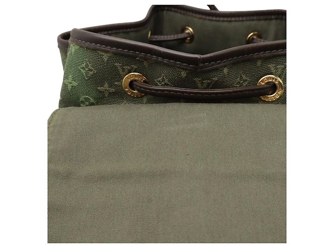 Louis Vuitton Monogram Mini-Rucksack Grün - Ansicht 7