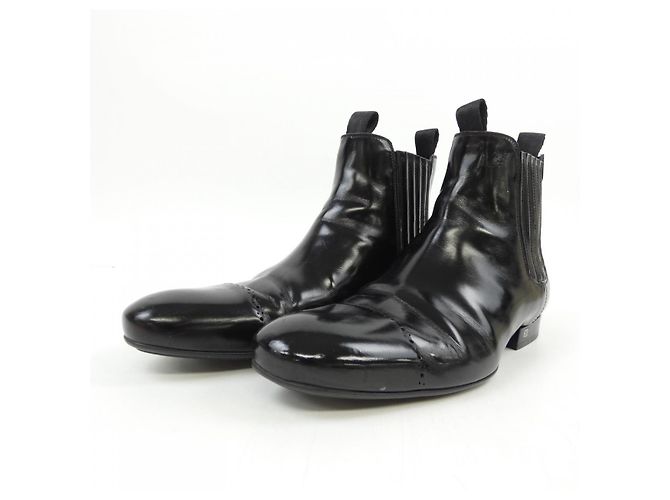 Botas Louis Vuitton Preto - vista 3