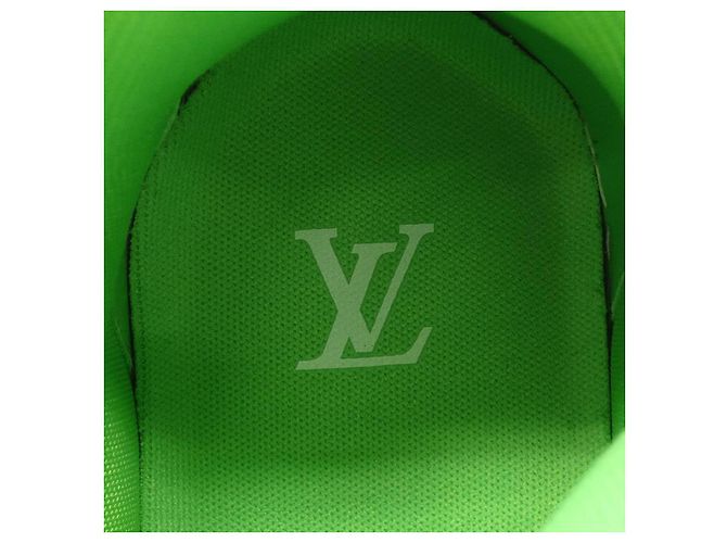 Sneakers Louis Vuitton LV Skate Line Marrone Verde - vista 6