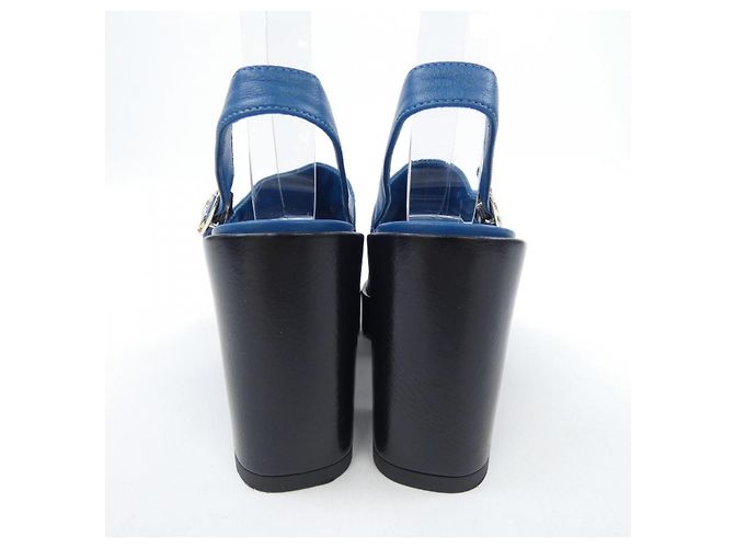 Sandali Chanel G45567X01000 Blu - vista 5