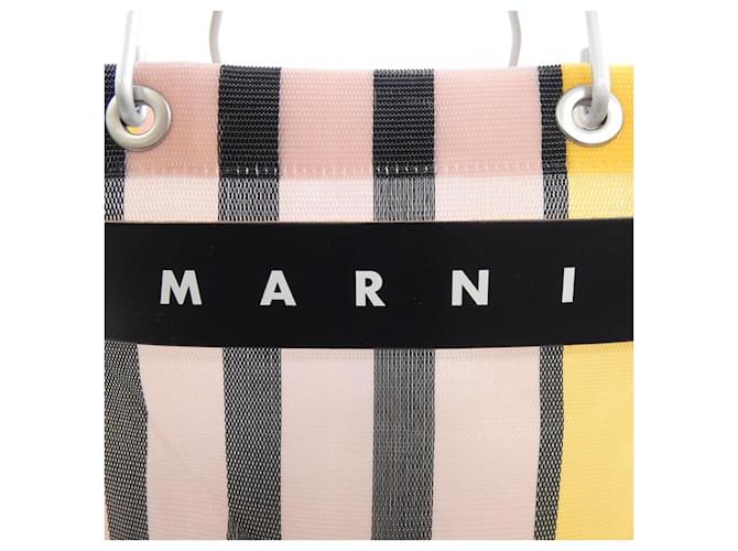 Marni Lederhandtasche Pink Orange - Ansicht 5