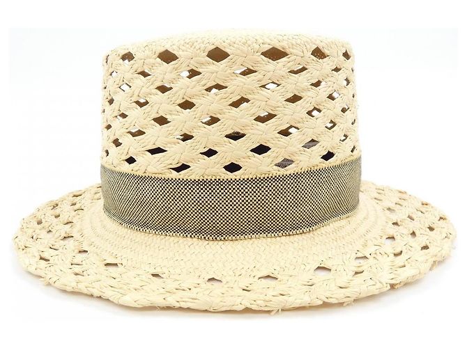 Hermès Hermes ELEONORA Hat Black Beige - view 2