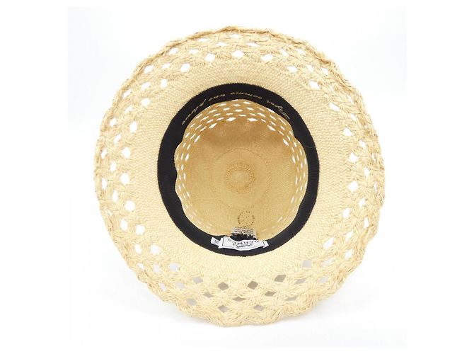 Hermès Hermes ELEONORA Hat Black Beige - view 5