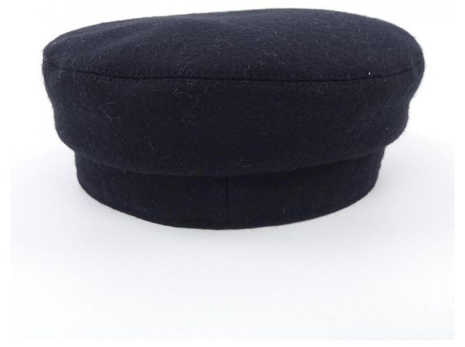 Hermès Hermes CABOURG ZOUAVES ET DRAGONS57 Cap Schwarz - Ansicht 4