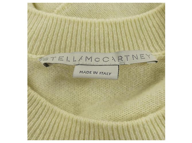 Stella Mc Cartney Tejido de cachemira Stella McCartney Amarillo - vista 4