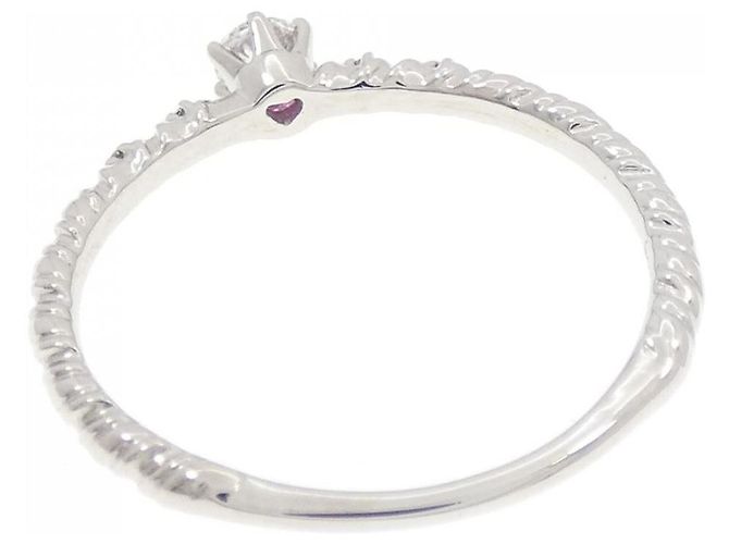 Autre Marque Anello Jupiter in platino e diamante Argento - vista 3