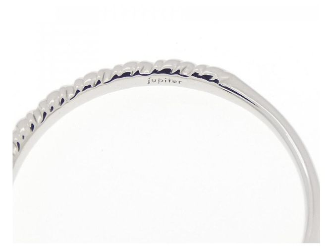 Autre Marque Anello Jupiter in platino e diamante Argento - vista 4