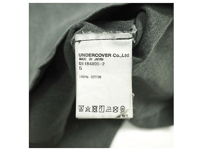 Autre Marque Camiseta UNDERCOVERISM After Tee Custom Hagi Tee de algodón Castaño Gris antracita - vista 7