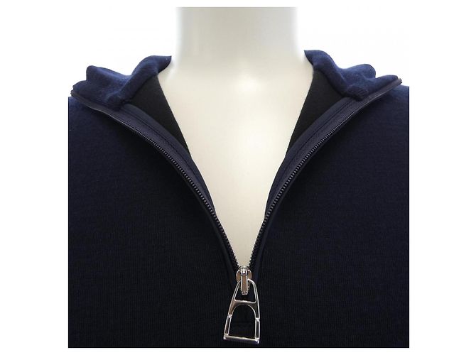 Hermès Punto SELLIER Hermes Azul Azul marino - vista 5