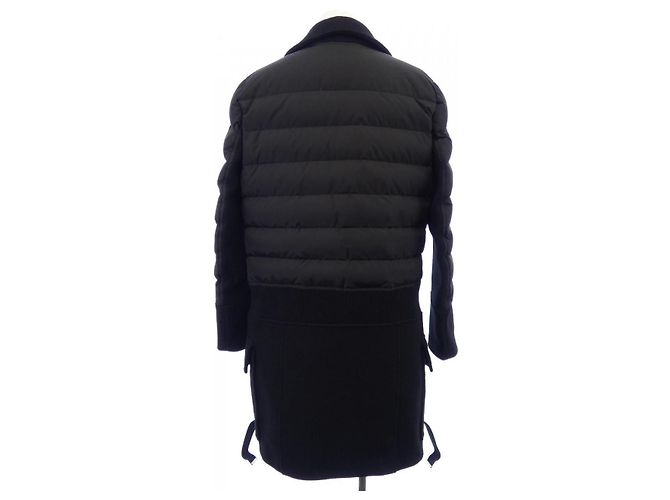 Autre Marque Abrigo de lana Balmain Negro - vista 2