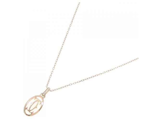 Collana Cartier Logo Au750 D'oro - vista 2