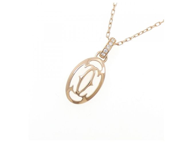 Collana Cartier Logo Au750 D'oro - vista 3