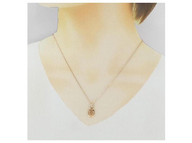 Collana Cartier Logo Au750 D'oro - vista 6