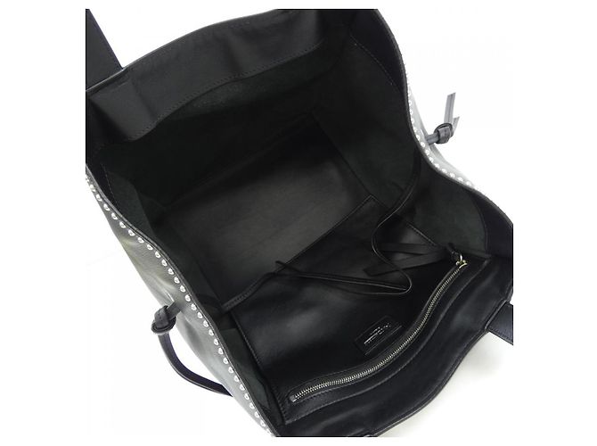 Autre Marque Lederhandtas J&M Davidson BELLE WITH STUDS Schwarz - Ansicht 6