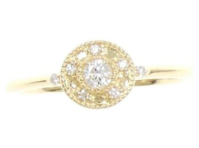 Autre Marque Festaria Au750 Diamant Rubin Ring Golden - Ansicht 2