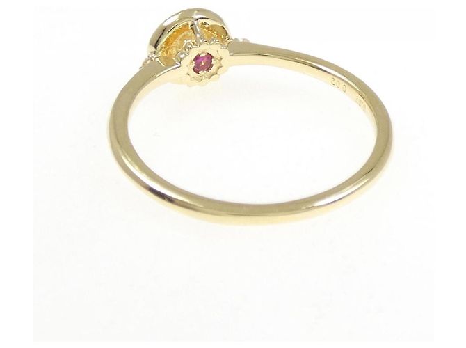 Autre Marque Festaria Au750 Diamant Rubin Ring Golden - Ansicht 3