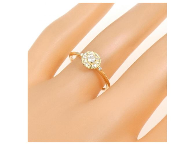 Autre Marque Festaria Au750 Diamant Rubin Ring Golden - Ansicht 5
