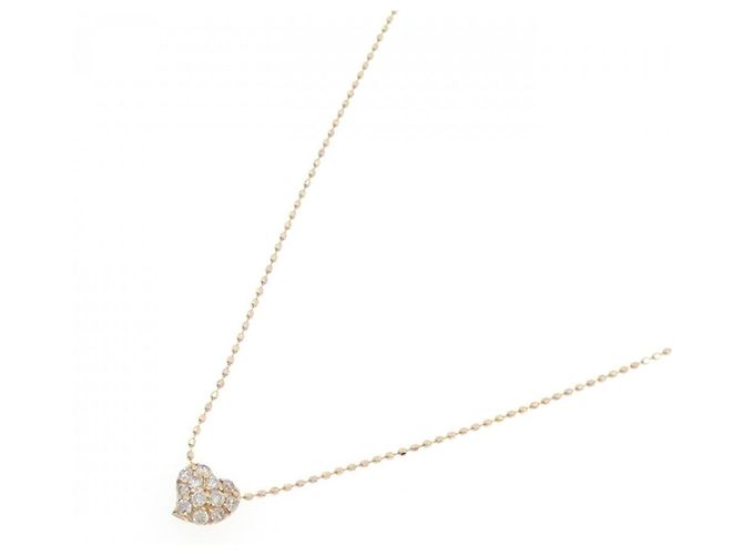 Autre Marque Collar Kumikyoku en Au750 y Diamantes Rosa - vista 2