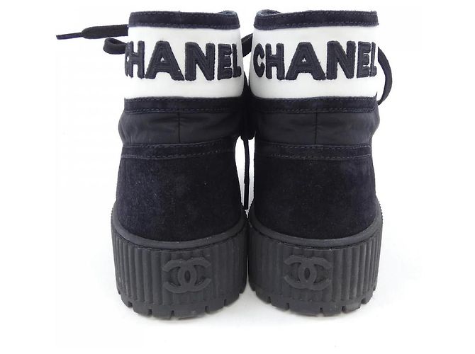Sneakers con lacci Chanel Nero - vista 5