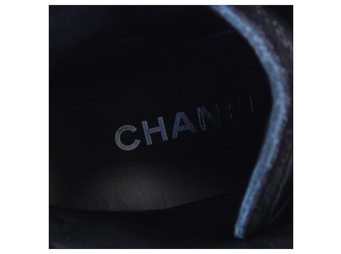Sneakers con lacci Chanel Nero - vista 6