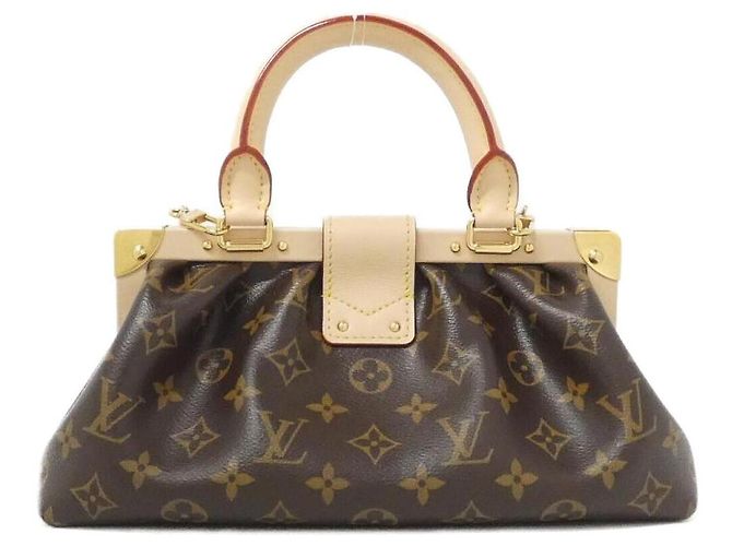 Louis Vuitton Monogram Canvas Clutch Braun - Ansicht 2