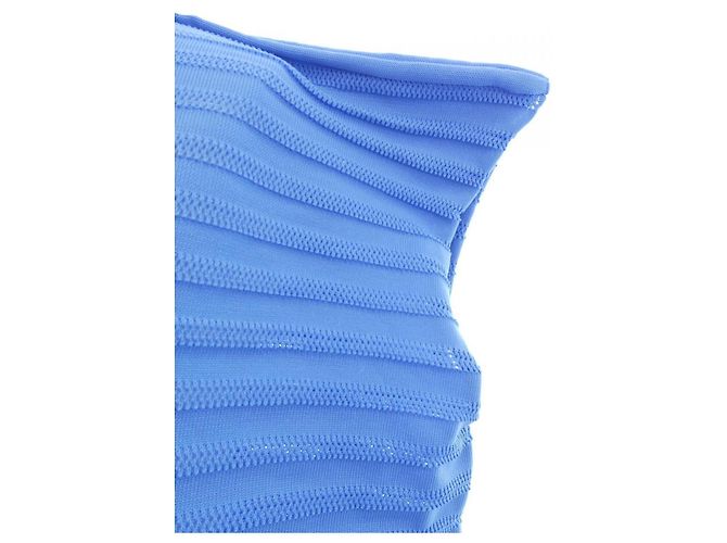 Autre Marque Top Pleats Please Azul - vista 6
