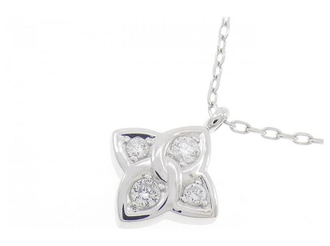Autre Marque Collana in oro bianco Au750 e diamanti Argento - vista 3