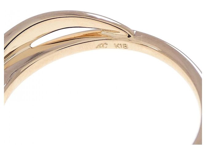 Autre Marque 4°C Synthetischer Saphir Ring Au750 Pink - Ansicht 4