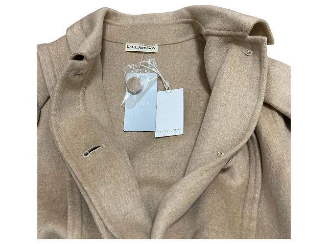 Autre Marque Abrigo Melton Ulla Johnson Beige - vista 5