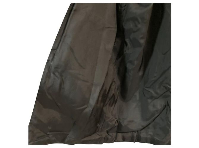 Autre Marque Abrigo de lana con capucha evam eva Negro - vista 3