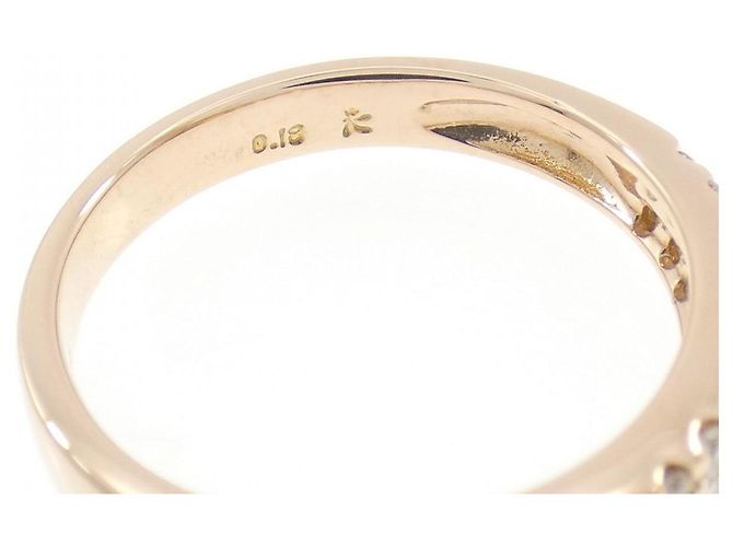 Autre Marque Kumikyoku Au750 Diamond Ring Pink - Ansicht 4