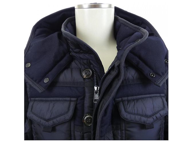 Giacca con Imbottitura Moncler JACOB Nero Blu navy - vista 7