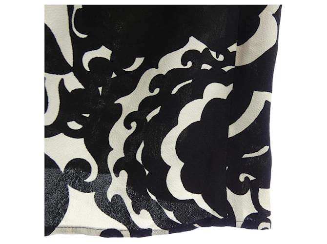 Falda Louis Vuitton Negro Blanco - vista 6