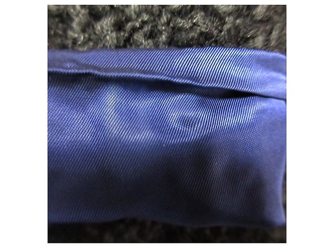 Autre Marque Abrigo de Tweed Long DES PRES Castaño Negro - vista 13