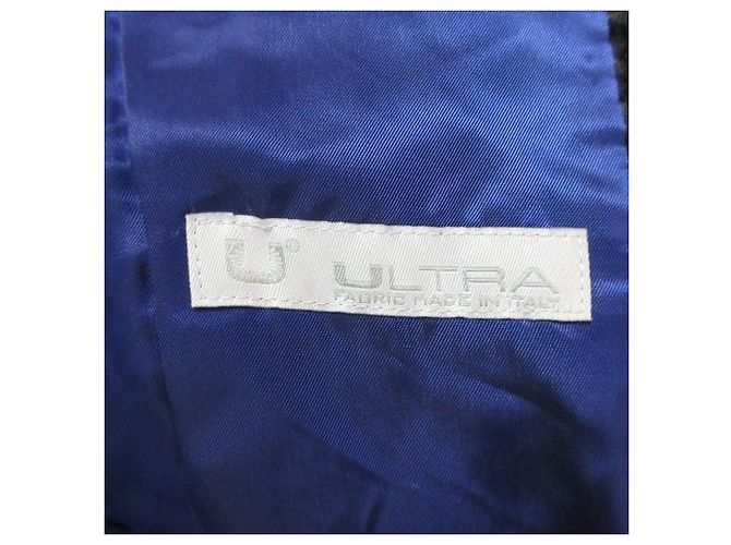 Autre Marque Abrigo de Tweed Long DES PRES Castaño Negro - vista 6