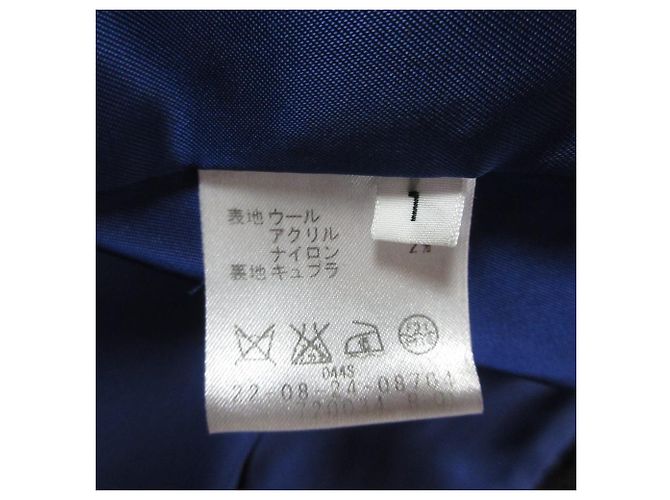 Autre Marque Abrigo de Tweed Long DES PRES Castaño Negro - vista 7